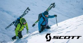 Retrouver tout le matériel de ski de randonnée de chez Scott