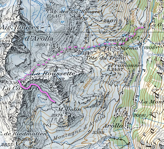 Col de la cassorte et col des ignes