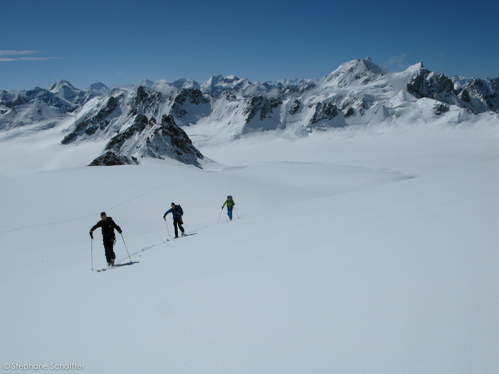 En direction du Red Apple peak source Stéphane Schaffter ©