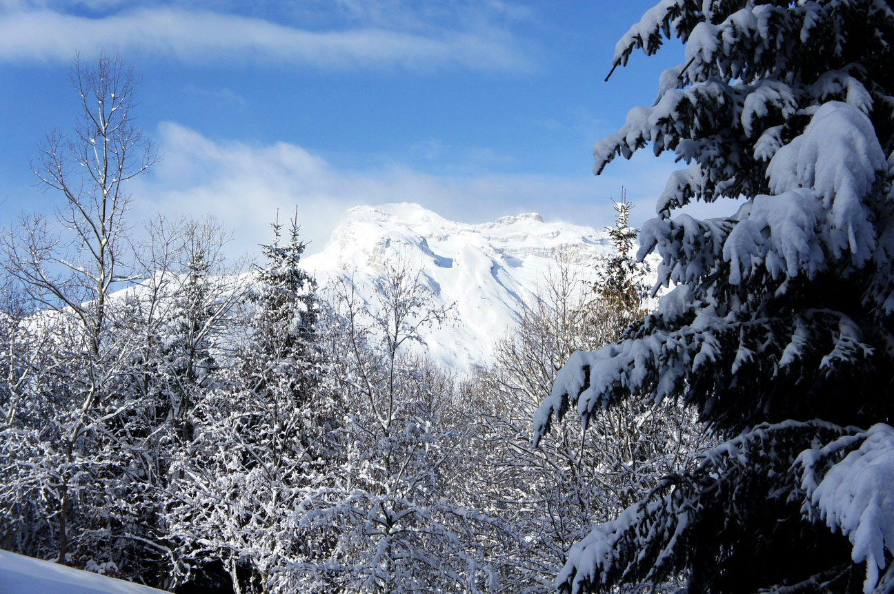 La Tournette, depuis Sulens